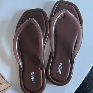 Melissa Airbubble Flip Flop NWT